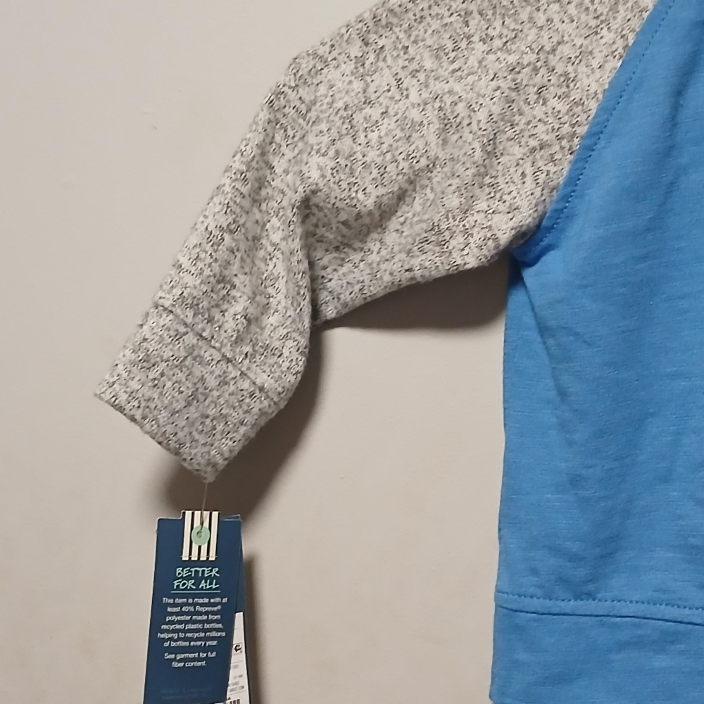 Genuine kids by Oshkosh boys long sleeve Pullover Shirt.  NWT. Size 12 months - Picture 10 of 16